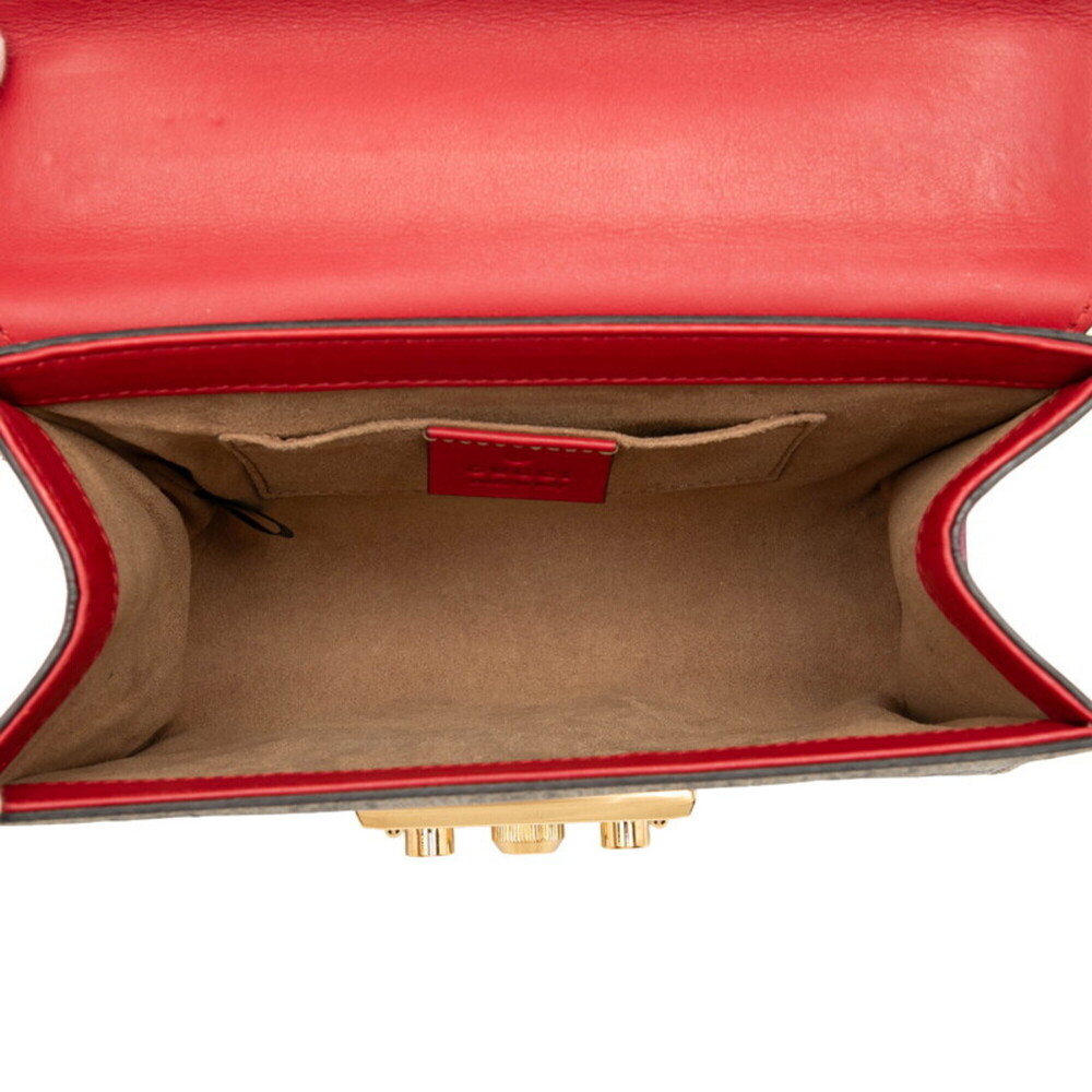 GUCCI Authentic Cream Leather Shoulder Bag - Picture 4 of 6